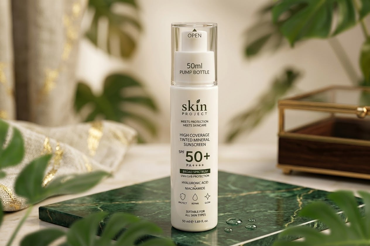 High Coverage Tinted Mineral Sunscreen SPF 50+ PA++++ 50ml